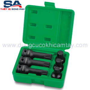 Bộ đầu tuýp 1/2" 6 chi tiết Toptul GDAI0601