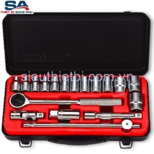 Bộ típ 1/2" 18 cái Gestar 299-096