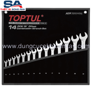 Bộ cờ lê vòng miệng 6-22mm Toptul GPAB1204