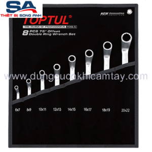 Bộ cờ lê 2 đầu vòng 12 chi tiết Toptul GPAI1202