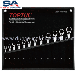 Bộ cờ lê vòng miệng tự động 12 chi tiết Toptul GPAQ1203