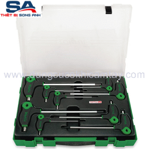 Bộ lục giác chữ L 9 món Toptul GZC0906