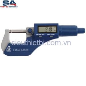75-100mm Panme đo ngoài điện tử Moore & Wright MW200-04DBL