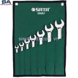 Bộ cờ lê vòng miệng 10-19mm Sata 09067