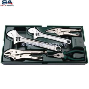 Bộ khay mỏ lết và kìm 5 chi tiết Sata 09909