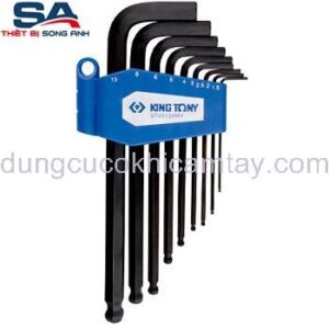 Bộ lục giác bi 9 chi tiết 1.5-10mm Kingtony ST20139MY