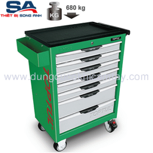 Tủ đồ nghề 7 ngăn 211 chi tiết Toptul GCAJ0064