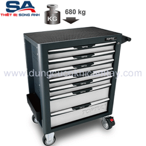Xe đồ nghề 5 ngăn 214 chi tiết Toptul GE-21409