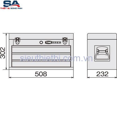 Bộ dụng cụ 58 chi tiết TONE TSA450 - Ảnh 4