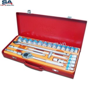 1/2" Bộ tuýp 24 chi tiết hệ mét Top KW-S424D-12