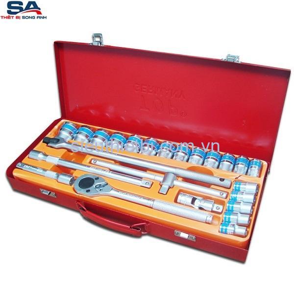 1/2" Bộ tuýp 24 chi tiết hệ mét Top KW-S424D-12