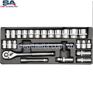 Bộ tuýp 1/2" 24 chi tiết Yato YT-12661