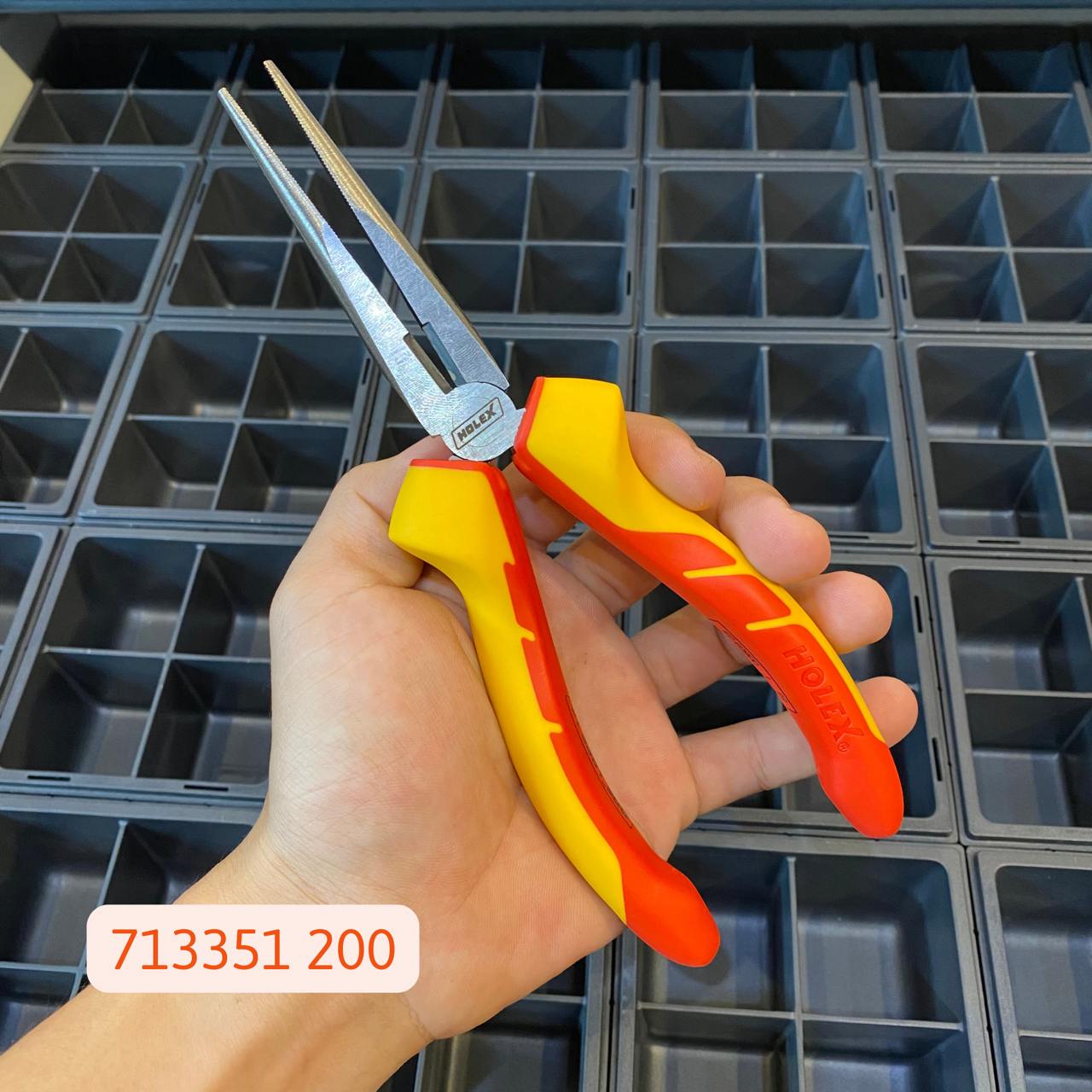 KÌM MŨI NHỌN CÁCH ĐIỆN 1000V HOLEX 713351 DÀI 200MM - Ảnh 11