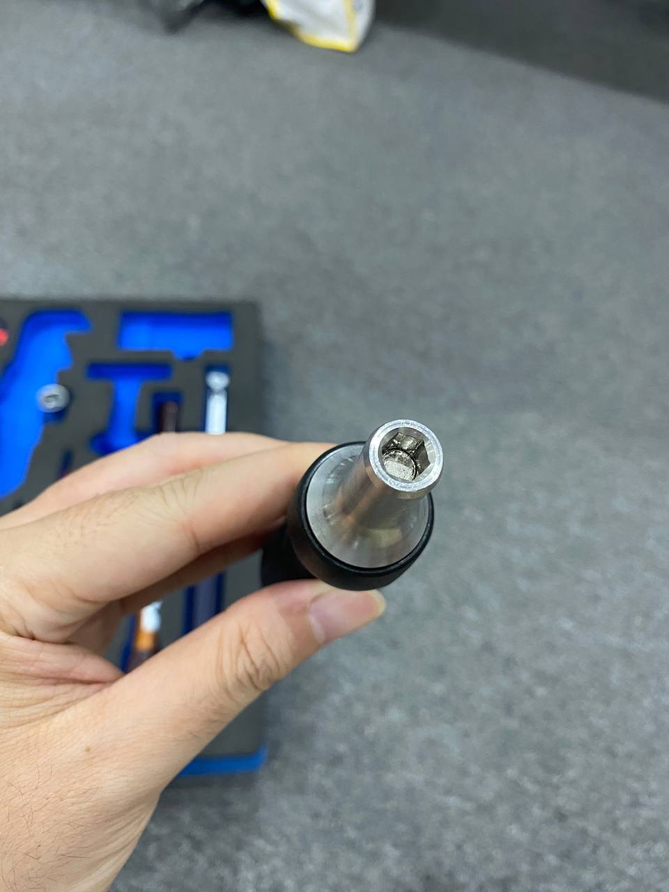 TUA VÍT TỰ ĐỘNG CÓ ĐẢO CHIỀU VÀ 10 ĐẦU BITS 1/4 INCH PB 6510.R-30 DÀI 159MM - Ảnh 4