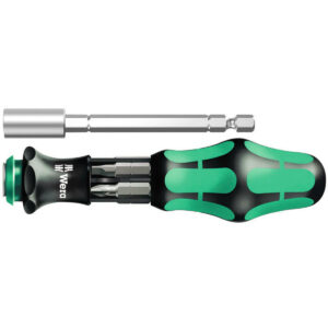 BỘ TUA VÍT ĐA NĂNG 1/4 INCH BAO GỒM 7 CHI TIẾT CÓ TỪ TÍNH, GỌN GÀNG WERA 05073240001