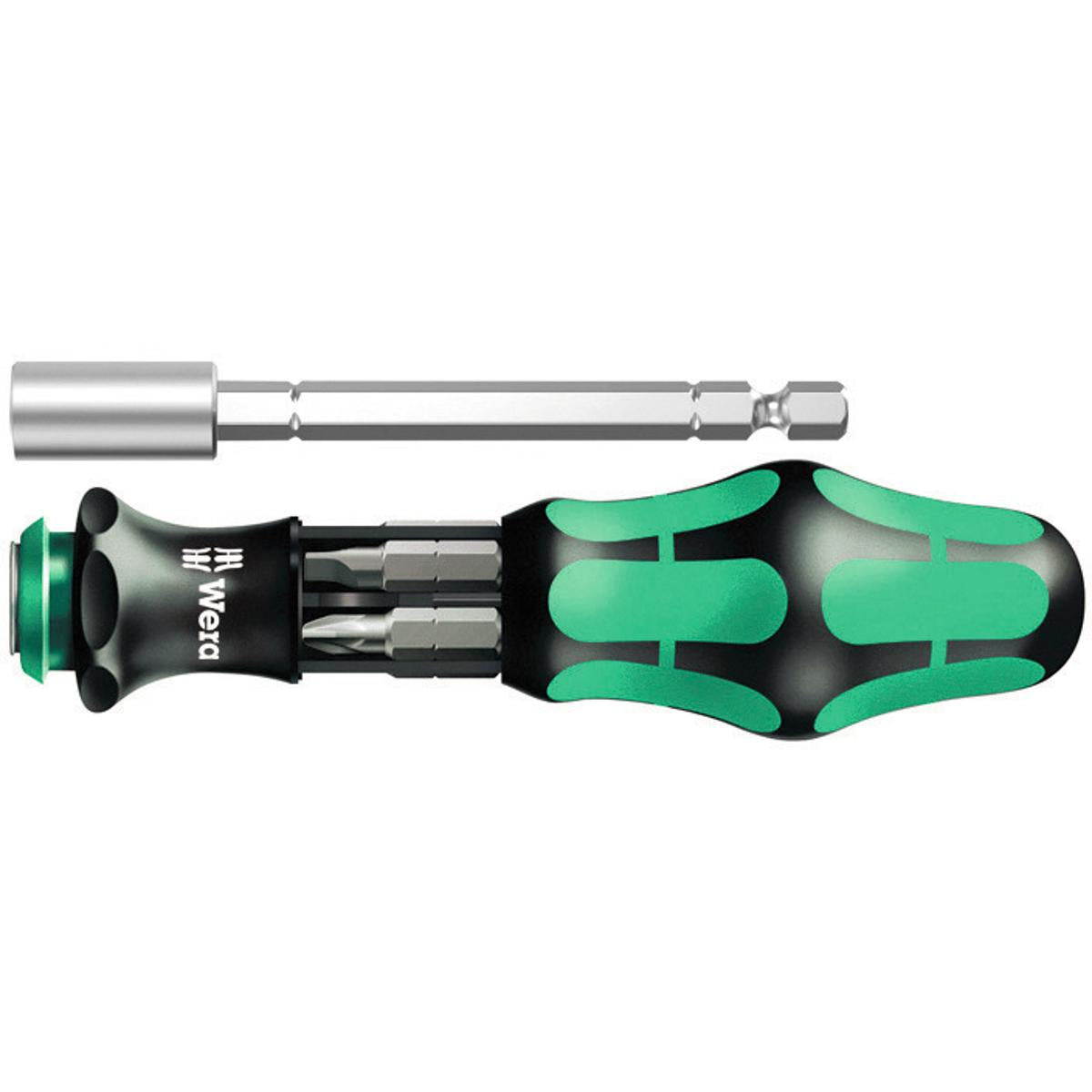 BỘ TUA VÍT ĐA NĂNG 1/4 INCH BAO GỒM 7 CHI TIẾT CÓ TỪ TÍNH, GỌN GÀNG WERA 05073240001