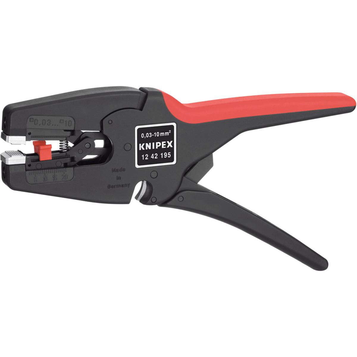 KÌM TUỐT ĐẦU DÂY ĐIỆN KNIPEX MULTISTRIP 10 MM 12 42 195