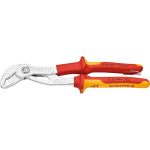 KÌM NƯỚC KNIPEX COBRA® DÀI 250 MM CÓ VÒNG MÓC DÂY ĐAI AN TOÀN 87 26 250 T