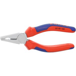 KÌM ĐA NĂNG KNIPEX MẠ CHROME VỚI TAY CẦM CÓ GỜ 140MM 03 05 140