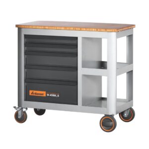 BÀN LÀM VIỆC DI ĐỘNG VỚI 5 NGĂN KÉO MỞ TỪ HAI BÊN GARANT