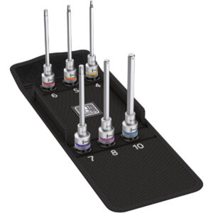 BỘ SOCKET LỤC GIÁC DÀI "ZYKLOP" 1/2 INCH, 6 CÁI WERA 05004210001