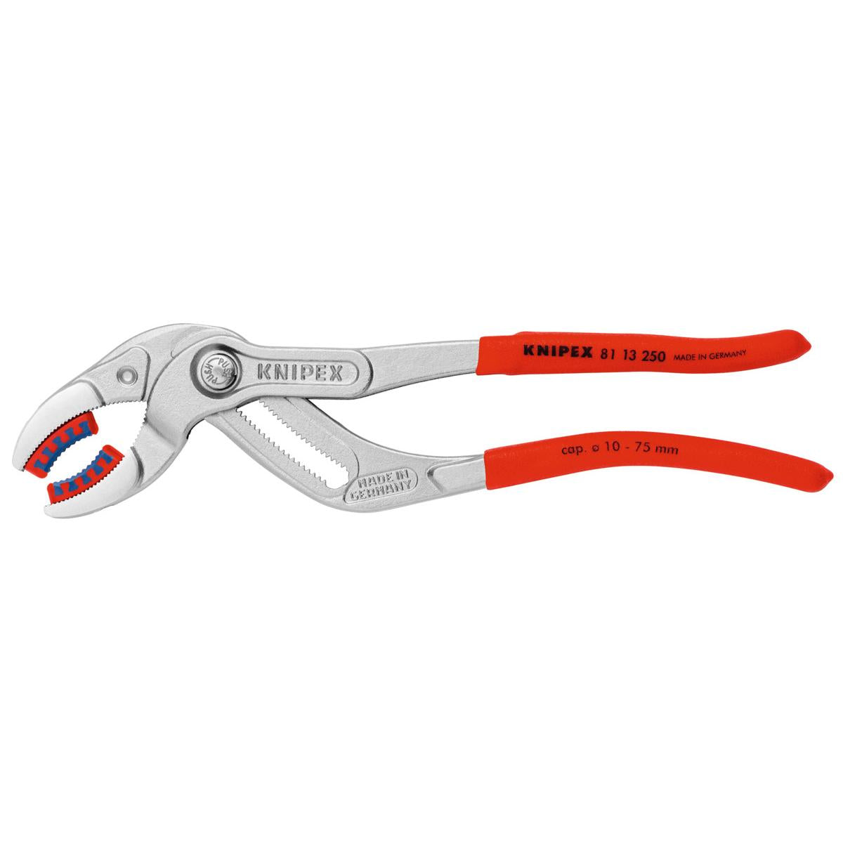 KÌM KẸP ỐNG CÓ HÀM NHỰA KNIPEX DÀI 250 MM 81 13 250