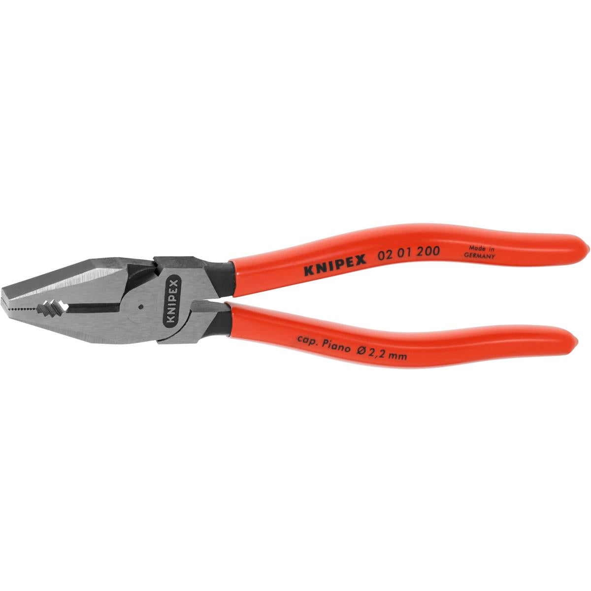KÌM HẠNG NẶNG COMBI KNIPEX, ĐƯỢC ĐÁNH BÓNG, DÀI 200MM 02 01 200
