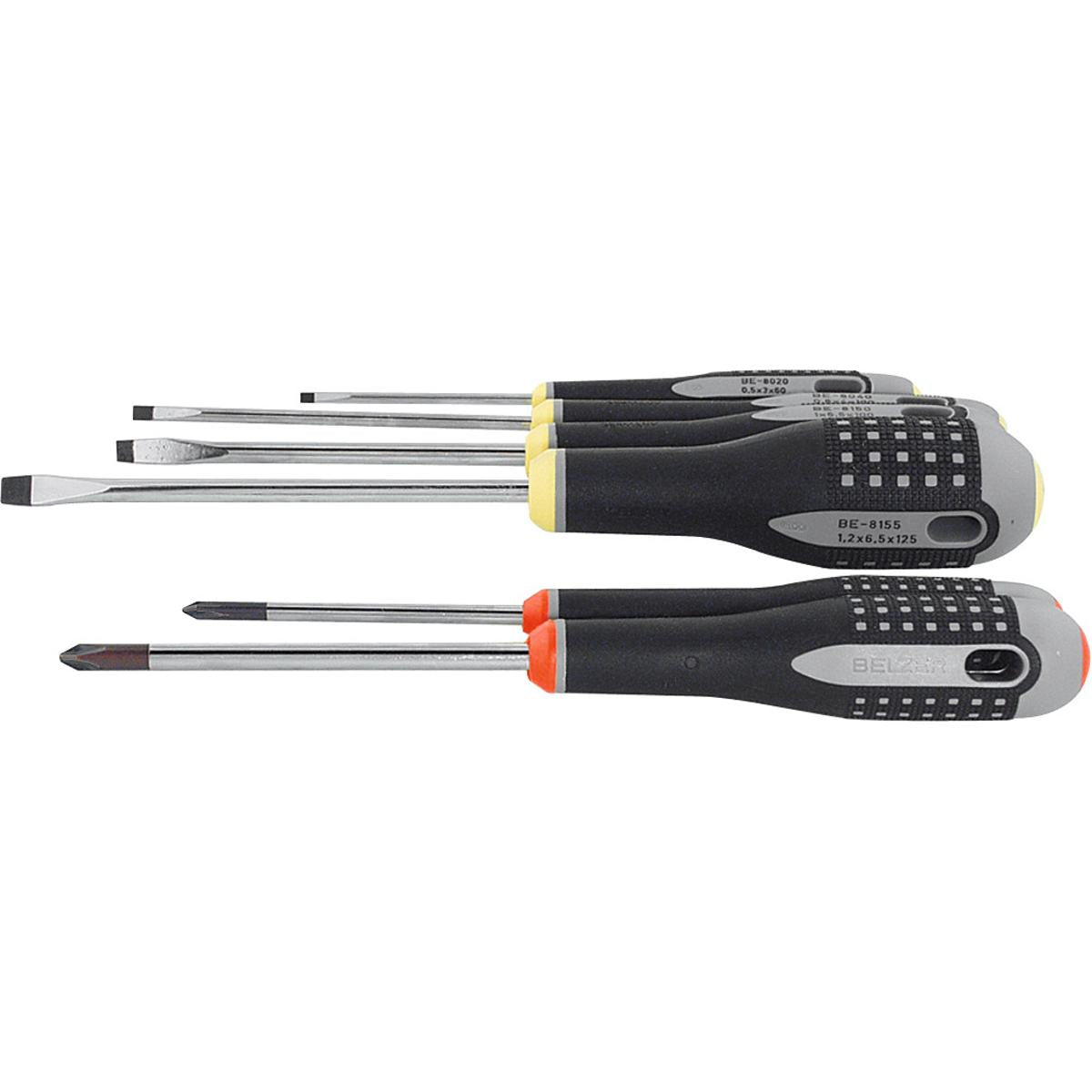 BỘ 6 TUA VÍT CAO CẤP BAHCO TAY CẦM ERGO, 4 ĐẦU DẸP VÀ 2 ĐẦU PHILLIPS