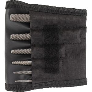 Bộ Lấy Ốc Gãy SCREW EXTRACTOR SET, 6 PIECES, IN A TEXTILE WALLET WITH COARSE FLUTES 5
