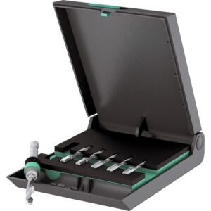 BỘ MŨI KHOAN - TARO  KẾT HỢP ĐƯỢC ĐẶT TRONG MỘT HỘP CHẮC CHẮN, 7 SIZE WERA 05259148001
