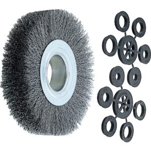 CHỔI SỢI THÉP 0.3/ 0.35 MM LESSMANN 100X20 MM