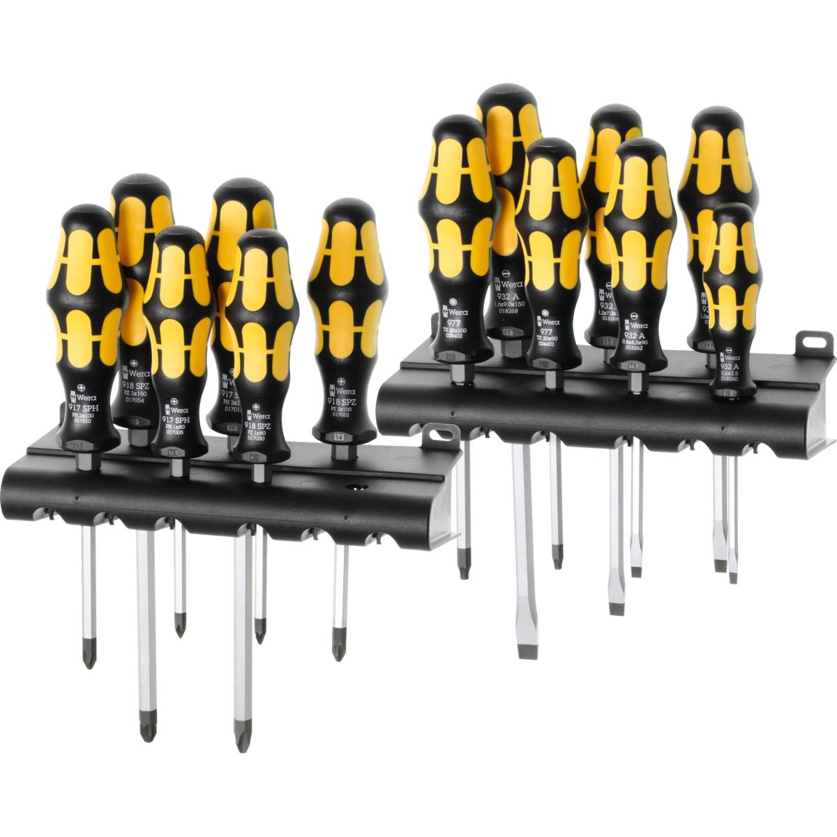 BỘ TUA VÍT ĐẦU ĐÓNG ĐƯỢC WERA KRAFTFORM 667270 13 CÂY 05133285001