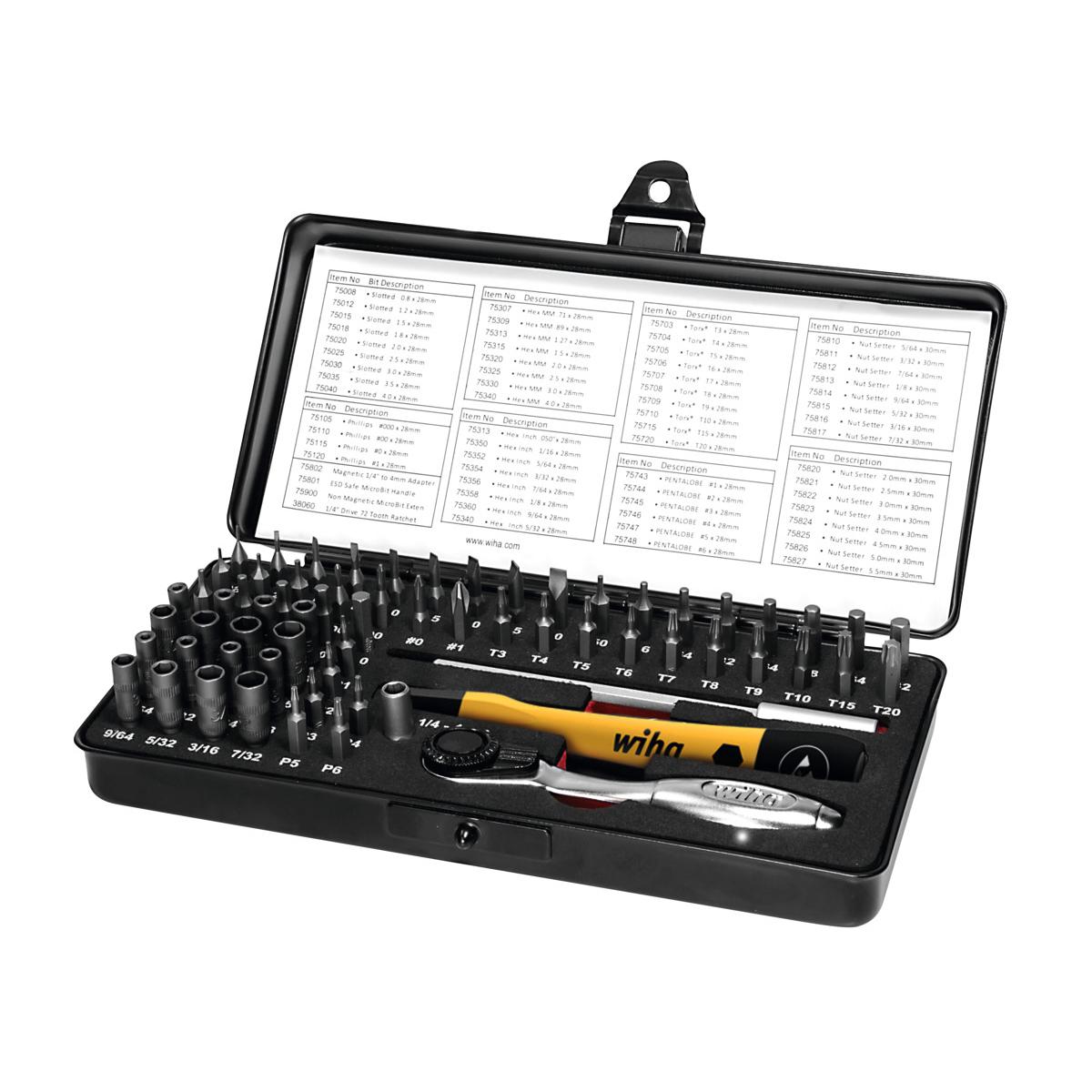 BỘ ĐẦU BIT CHỐNG TĨNH ĐIỆN ESD 65 CHI TIẾT WIHA