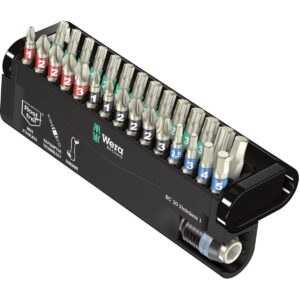 BỘ ĐẦU BIT 30 CHIẾC, THÉP KHÔNG RỈ INOX WERA 05071109001