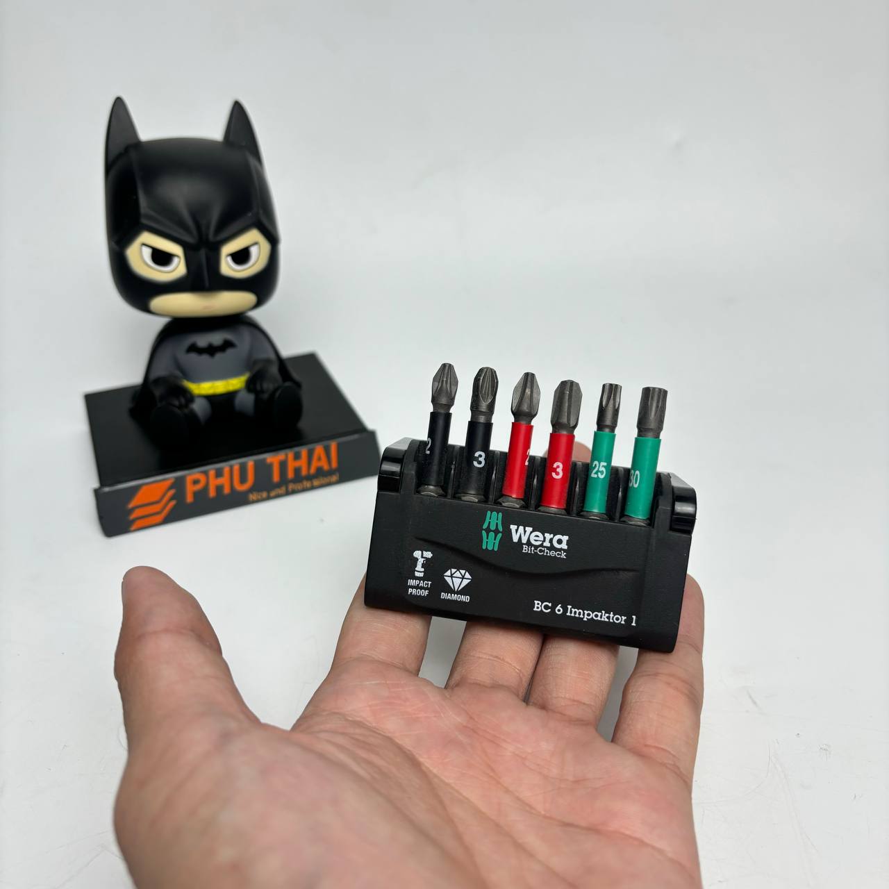 BỘ ĐẦU BIT IMPAKTOR CHO TUA VÍT IMPACT, 6 CHIẾC WERA 05057695001 - Ảnh 3
