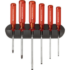Bộ tua vít 6 cây có giá treo tường PB 244 PB SWISS TOOLS L60060 2930