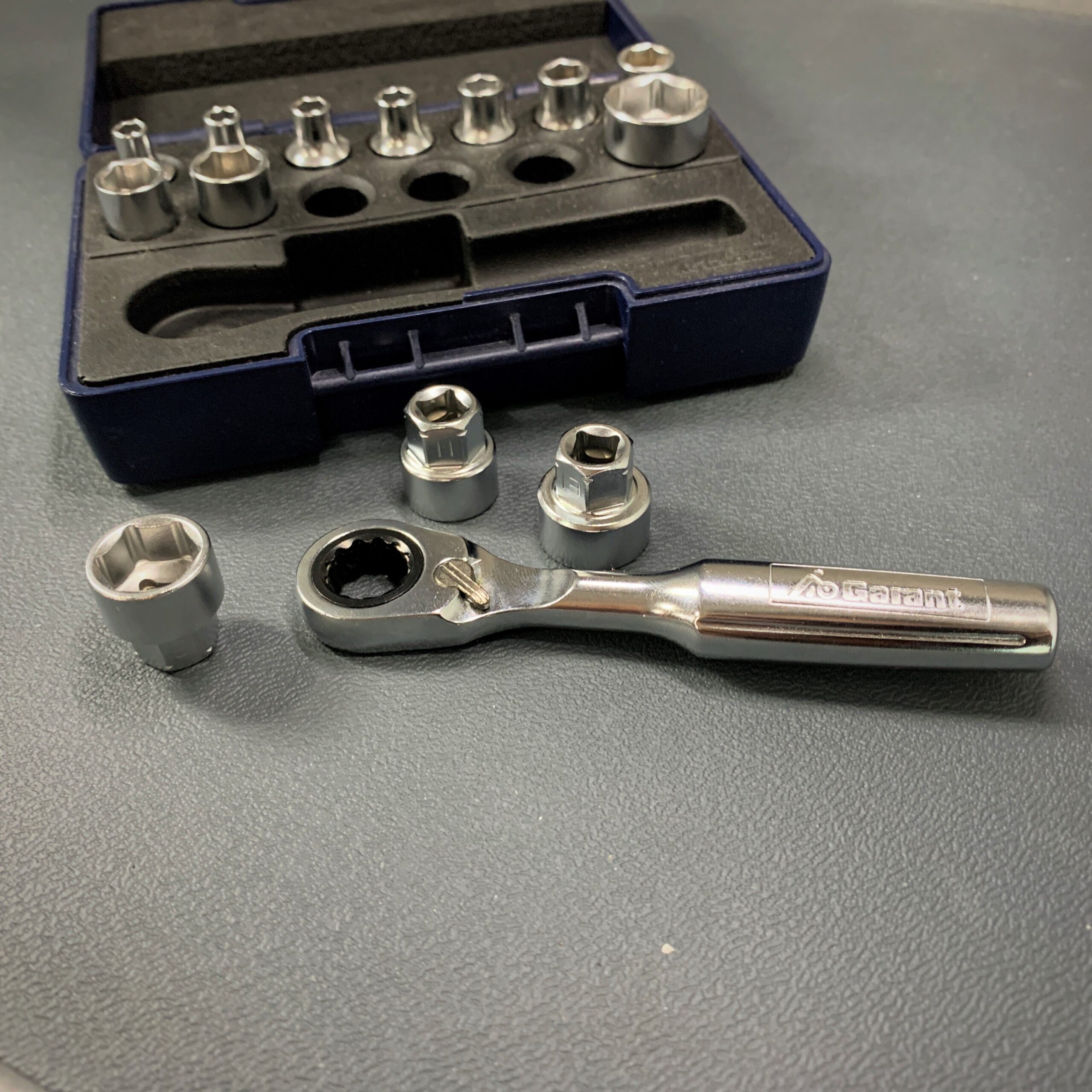 RATCHING WRENCH LOW PROFILE SOCKET SET - Ảnh 3