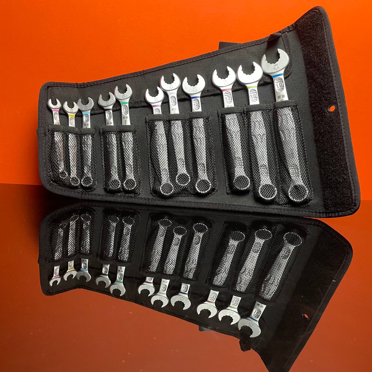 BỘ CỜ LÊ TRÒNG 11 CÁI 6003 JOKER 11 SET 1 RING SPANNER SET WERA 05020231001 - Ảnh 3