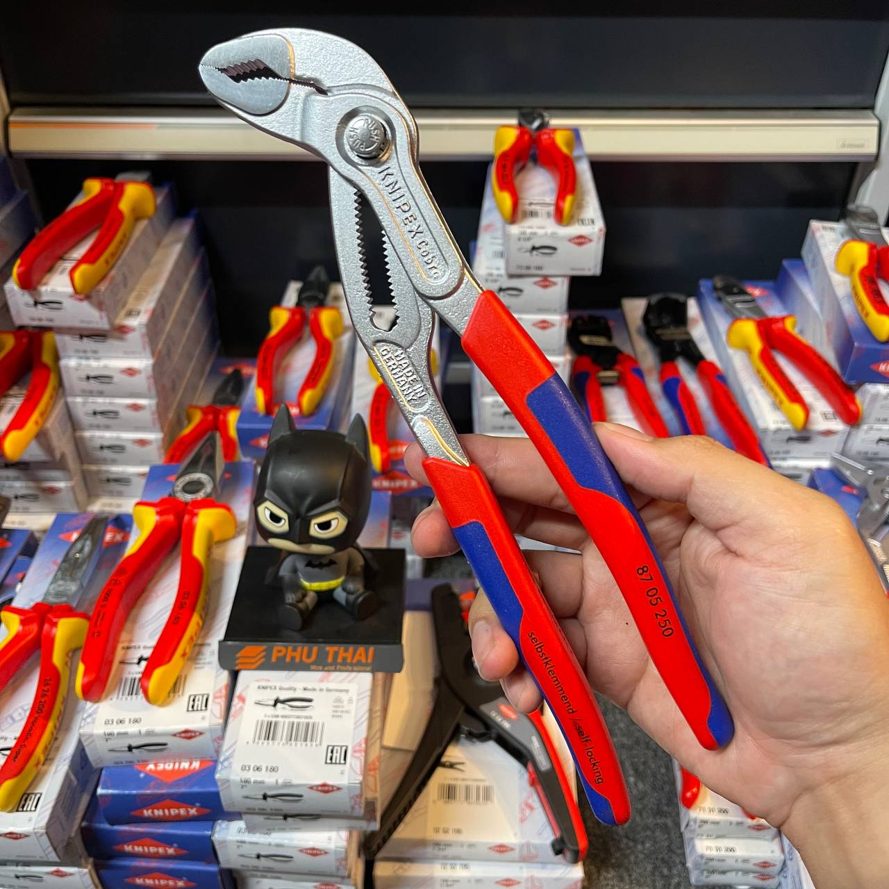 KÌM NƯỚC COBRA MẠ CROM KNIPEX 250MM 87 05 250 - Ảnh 6