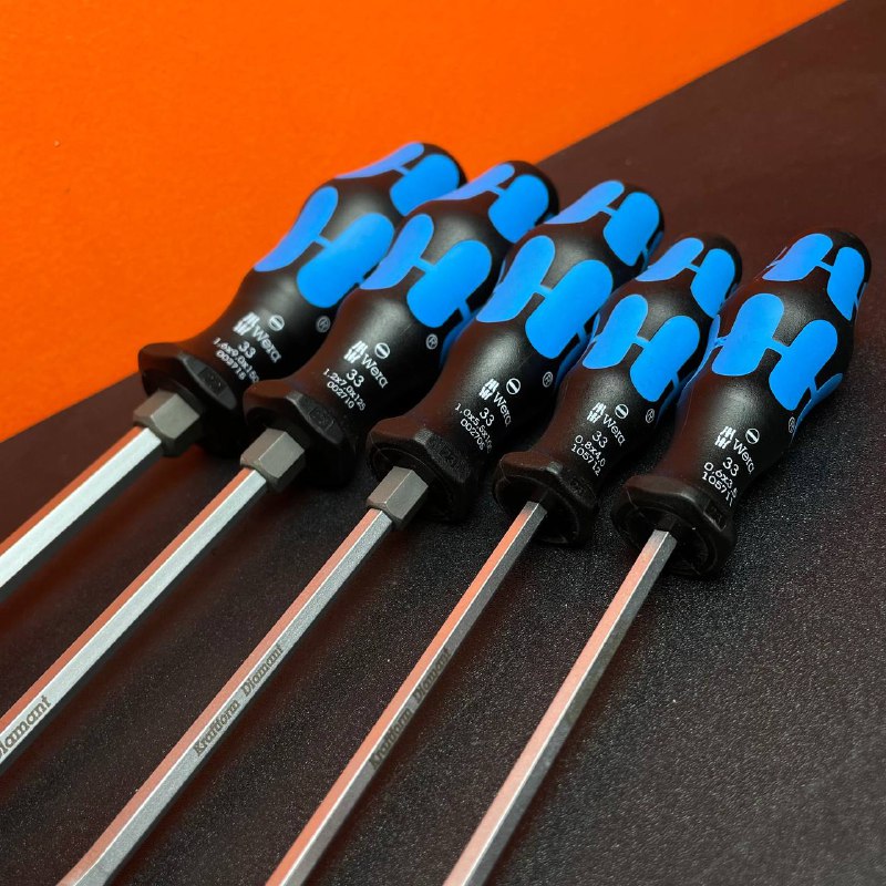 BỘ TUA VÍT DẸP WERA KRAFTFORM PHỦ KIM CƯƠNG GỒM 5 CÂY 05259254001 - Ảnh 3