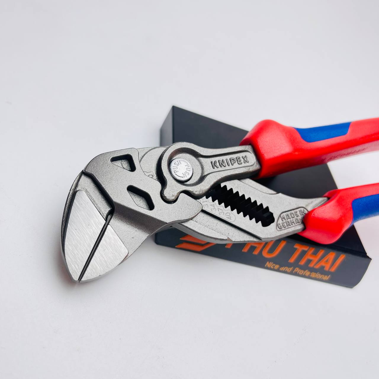 KÌM MỎ LẾCH KNIPEX CHỐNG TRƯỢT DÀI 180 MM 86 02 180 - Ảnh 4