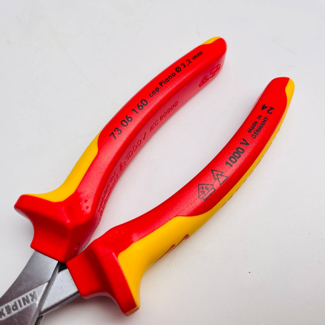 KÌM CẮT KNIPEX X-CUT® THÂN MẠ CHROME CÁCH ĐIỆN 1000V 73 06 160 - Ảnh 6