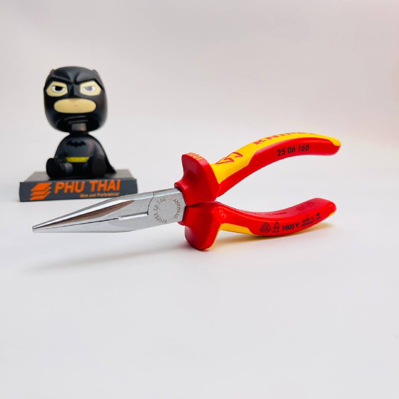 KÌM MŨI NHỌN ĐẦU BẰNG CÁCH ĐIỆN 1000V KNIPEX® 30 16 160 - Ảnh 3