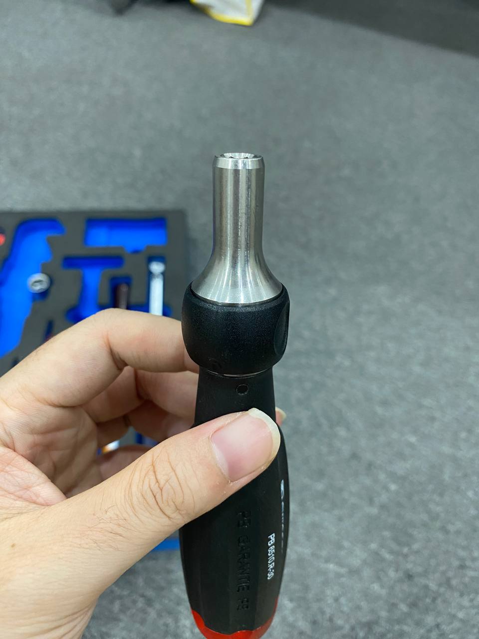 TUA VÍT TỰ ĐỘNG CÓ ĐẢO CHIỀU VÀ 10 ĐẦU BITS 1/4 INCH PB 6510.R-30 DÀI 159MM - Ảnh 8
