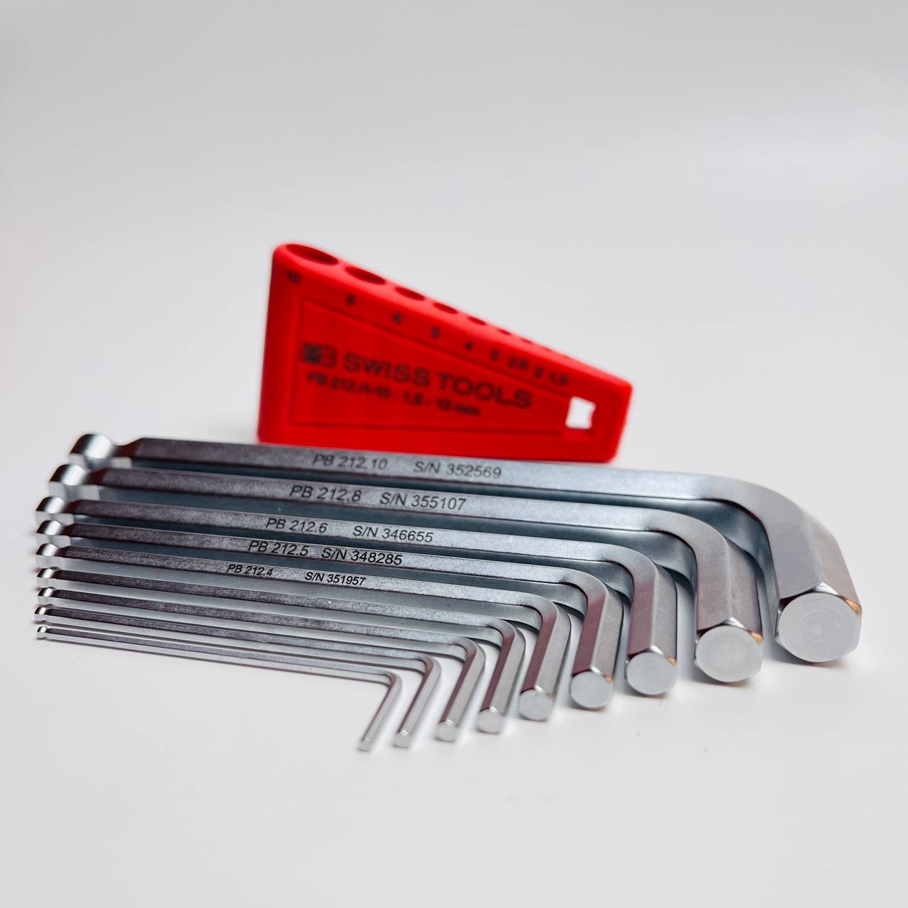 BỘ LỤC GIÁC DẠNG NGẮN GỒM 9 CÂY PB SWISS TOOLS PB 212.H-10 - Ảnh 5