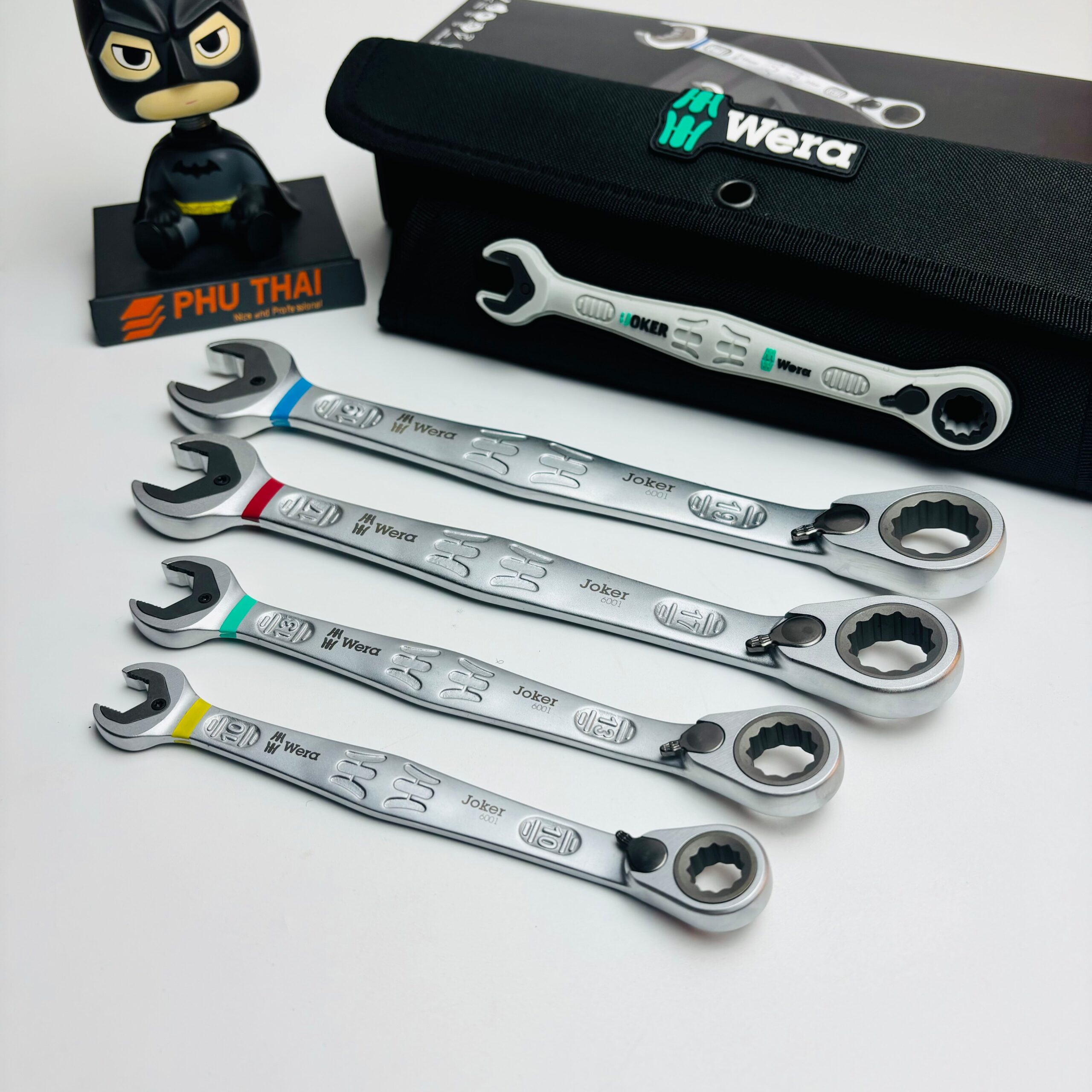 BỘ CỜ LÊ WERA JOKER 6001 VÒNG TỰ ĐỘNG CÓ LẪY GẠT ĐẢO CHIỀU 15 ° 05020090001 - Ảnh 3