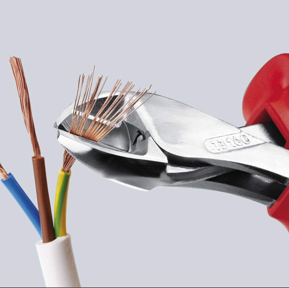 KÌM CẮT KNIPEX X-CUT® THÂN MẠ CHROME CÁCH ĐIỆN 1000V 73 06 160 - Ảnh 13