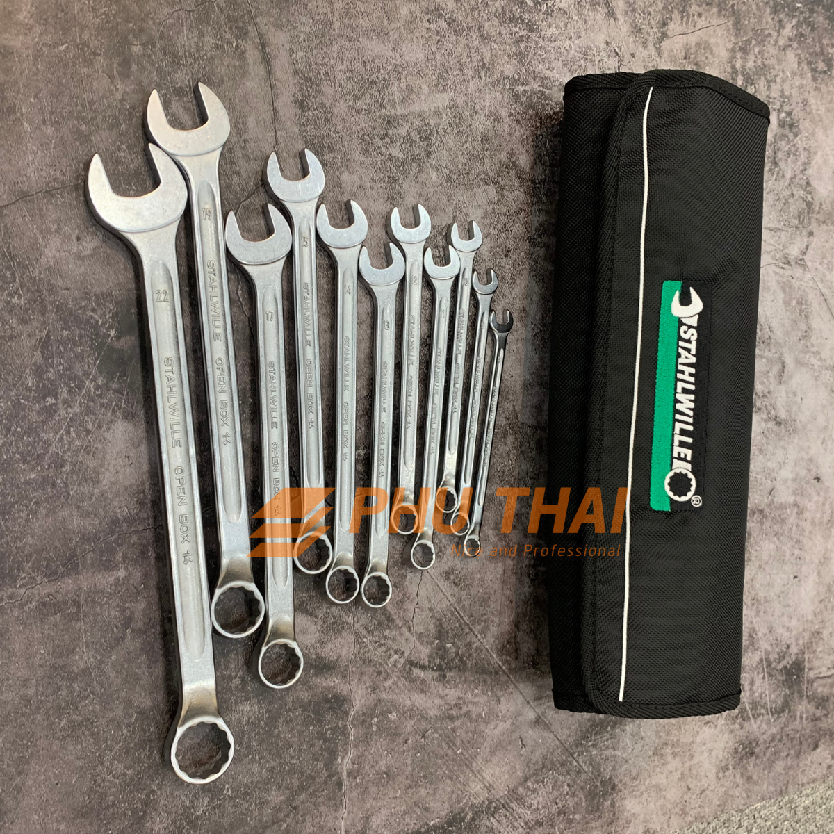 BỘ CỜ LÊ MIỆNG VÒNG STAHLWILLE 11 CÁI, 8 - 22MM no. 96401006 Box 14 - Ảnh 3