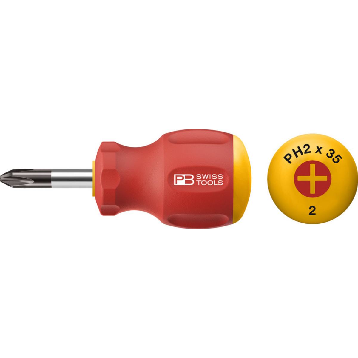 TUA VÍT DẠNG NGẮN TAY CẦM SWISS GRIP STUBBY PB SWISS TOOLS PH1 PB 8195.1-30