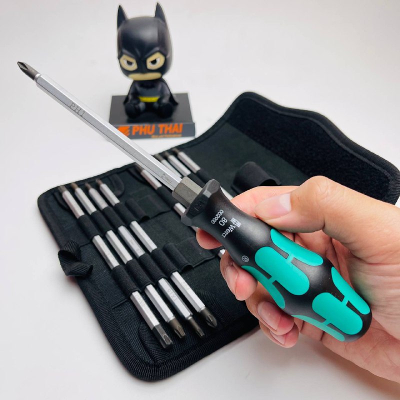 BỘ TUA VÍT THAY ĐẦU WERA 11 CHI TIẾT 05002990002 - Ảnh 5